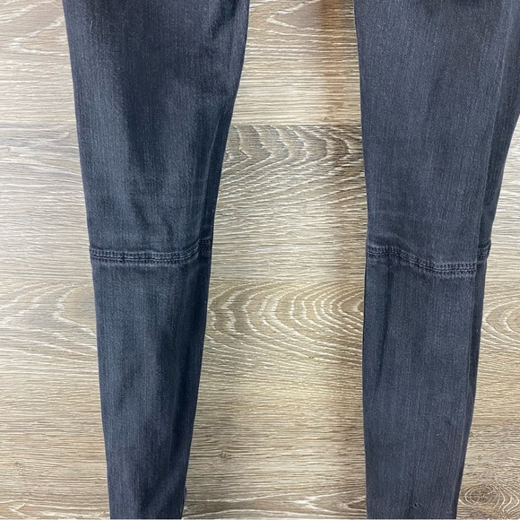 Vince Calgary Ankle Zip Moto Skinny Jeans Size 24 - Picture 7 of 10